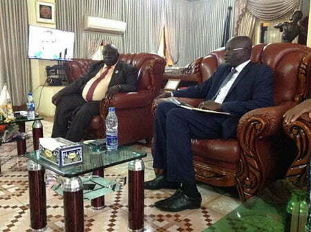 Governor meets Wau state government