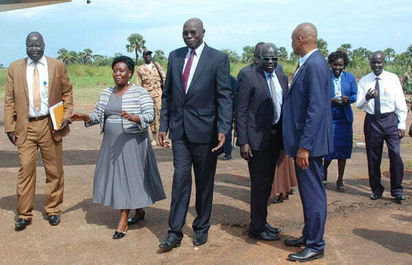 Governor visits Yei branch