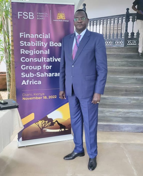 Hon. Governor – Johnny Ohisa Damian participates in the FSB Sub- Saharan Africa group discussion on global and regional vulnerabilities, climate- related risks and cross- border payments.