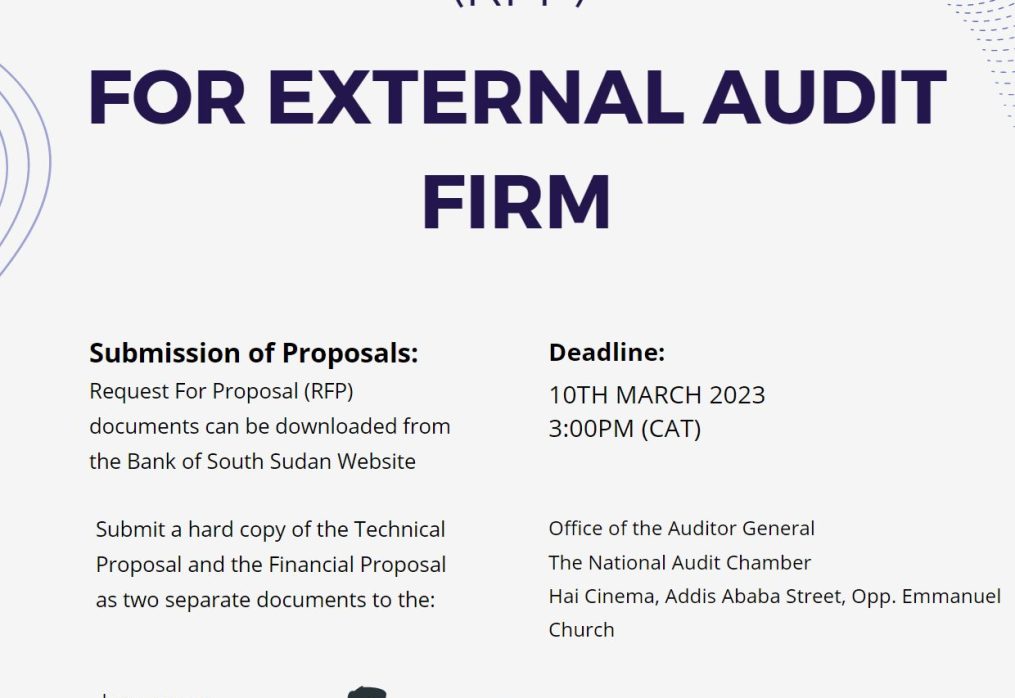 RFP for External Audit Firm