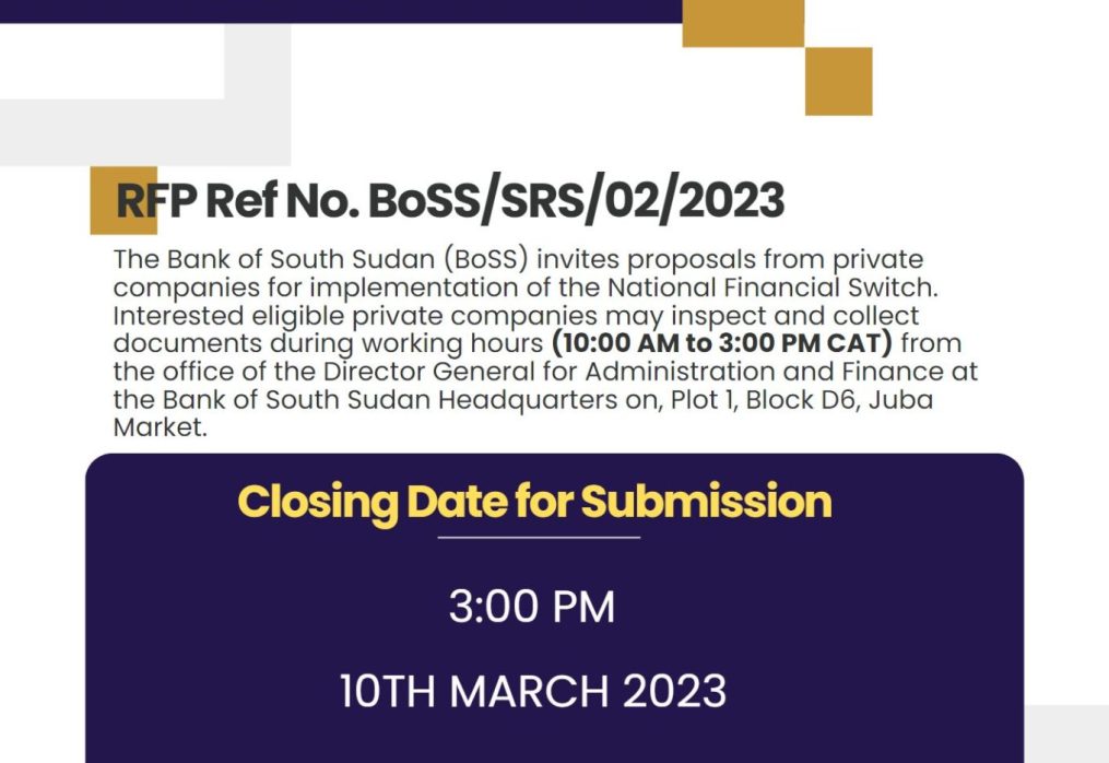 RFP: For Public Private Partnership for the National Financial Switch